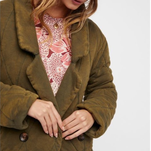 Free People Tawny Pillow Jacket - Picture 1 of 4